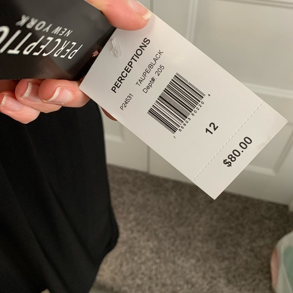 NWT Perceptions NY Fun Flirty brightly colored jacket dress combo size 12 - Picture 6 of 8